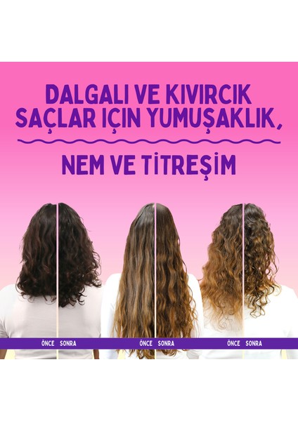 Bouncy Curls Kıvırcık ve Dalgalı Saçları Açan ve Nemlendiren Saç Maskesi 500 ml