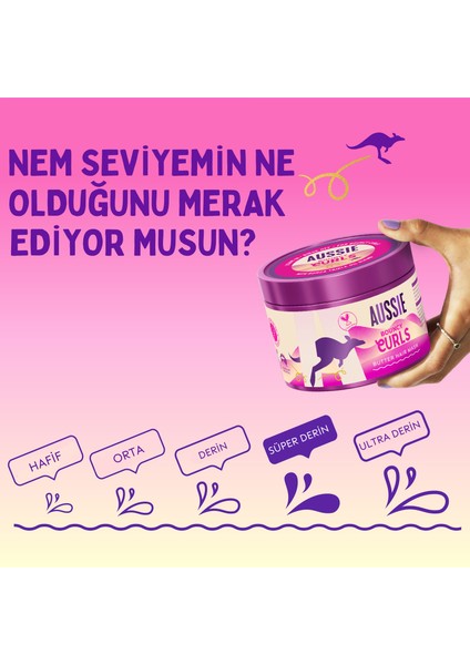 Bouncy Curls Kıvırcık ve Dalgalı Saçları Açan ve Nemlendiren Saç Maskesi 500 ml