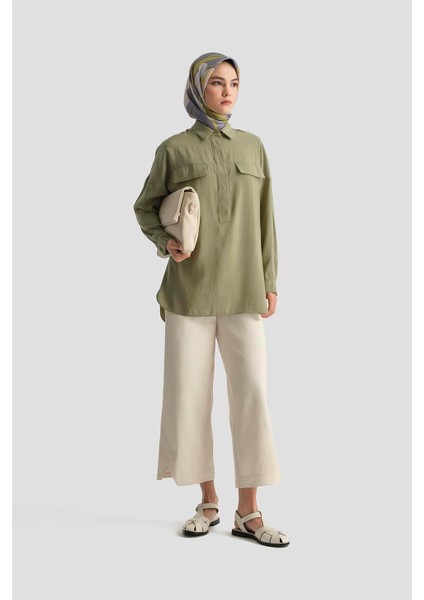 Tunik 25YD9170 Zeytin Yeşili fiyatları