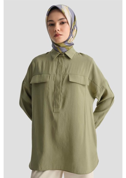 Tunik 25YD9170 Zeytin Yeşili modelleri