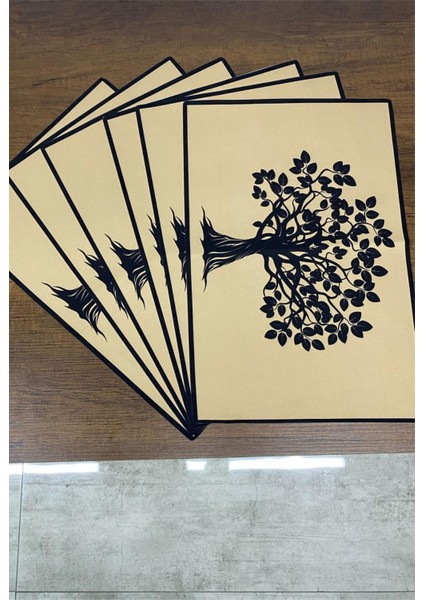 Hayat Ağacı Desenli Runner ve Amerikan Servis Masa Örtüsü fırsatları