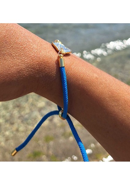 Altın Mavi Yaprak Bileklik fırsatları