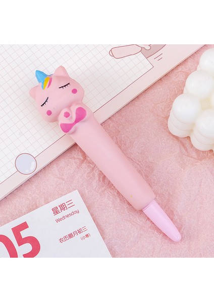 Tahlara Sevimli Çizgi Film Dekompresyon Kalemi Öğrenci Kırtasiye Sıkıştırma Jel Kalem Dekompresyon Kalemi (Yurt Dışından)