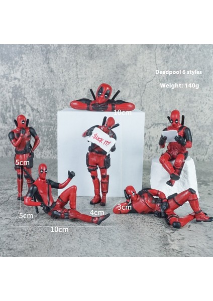 Deadpool El Modeli Anime Araba Orta Konsol Süsleri (Yurt Dışından)