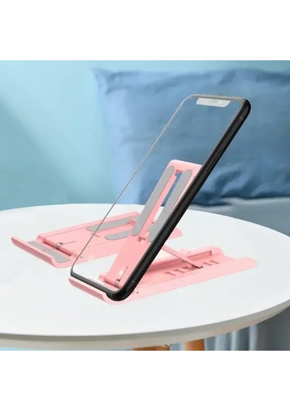 Katlanabilir Taşınabilir Tablet Stand Masası Tembel Braket Masaüstü Telefon Tutucu iPhone 16 15 14 13 12 iPad Telefon Tablet Rengi Altında: D (Yurt Dışından)