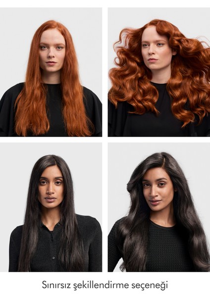 Airwrap I.d.™ Saç Şekillendirme ve Kurutma Seti - Kıvırcık+Bukleli (Prusya Mavisi/parlak Bakır)