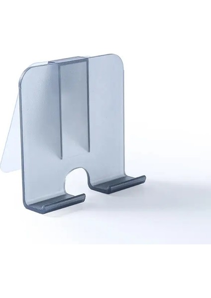 Çok Fonksiyonel Duvara Monte Edilmiş Cep Telefonu Tutucu, Başucu Cep Telefonu Şarj Braketi Depolama Rafı: Siyah (Yurt Dışından)