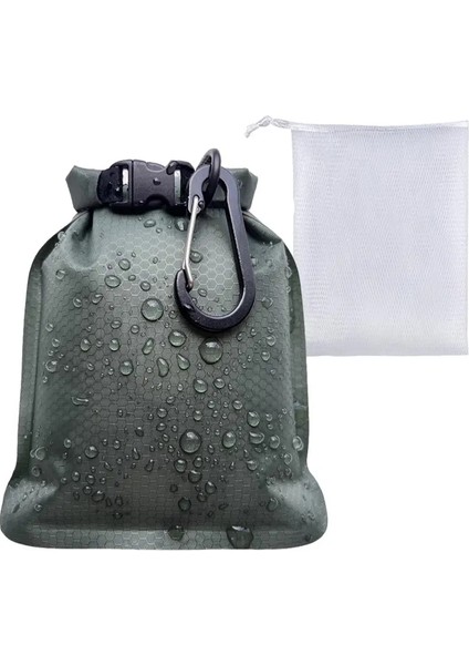 Seyahat Sabunu Torba Su Geçirmez Sızdır Dışı Kılıf Hızlı Kuru Sabun Poşeti Seyahat Kampı Temeller Malzemeleri Tutucu Konteyner Renk: Mavi (Yurt Dışından)