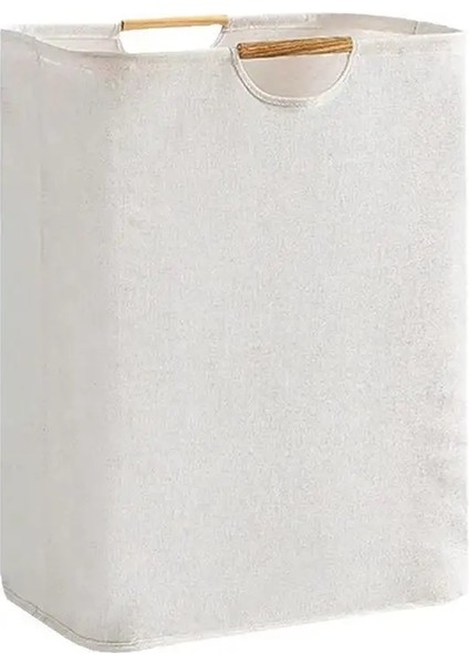 Büyük Çamaşır Yık, Bambu ile Katlanabilir Çamaşır Sepeti Bağımsız Su Geçirmez Kıyler Çamaşırhane Için Engelli Oda (Yurt Dışından)