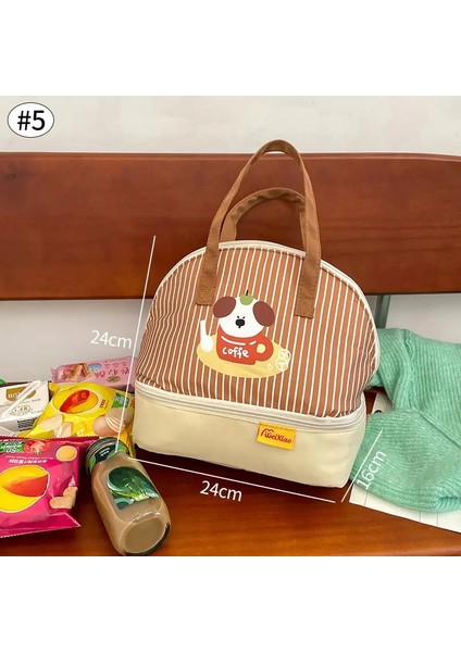 Ofis Çalışanları Için Karikatür Öğle Yemeği Çantası Su Geçirmez Öğrenciler Taşınabilir Öğle Yemeği Çantası Tutuklu Renkli Okul Depolama Çantalarına Geri Dönüş: S5 (Yurt Dışından)