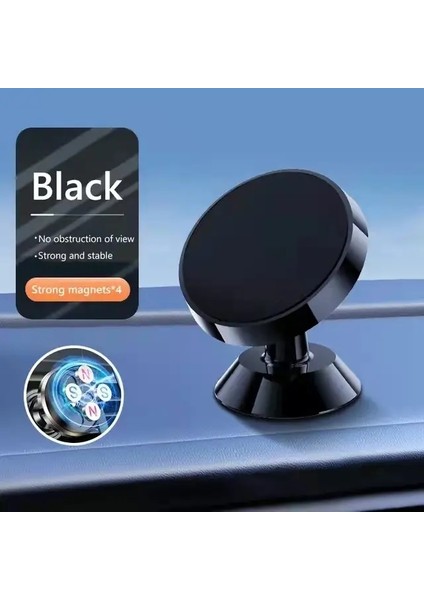 Manyetik Araba Telefon Tutucu Mıknatıs Mağı Mobil Cep Telefonu Stand Gps Desteği Iphone 14 13 12 Pro Xiaomi Huawei Samsung Onepluscolor: Gümüş (Yurt Dışından)