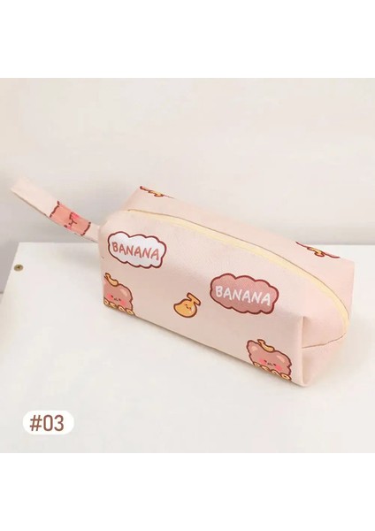 Büyük Kapasiteli Kalem Çantaları Sevimli Ayı Çok Fonksiyonlu Çift Fonksiyonlu Çift Kalem Kılıfı Organizatör Torbası Çocuk Hediyeleri Okul Ofis Malzemeleri Renk: 03 (Yurt Dışından)