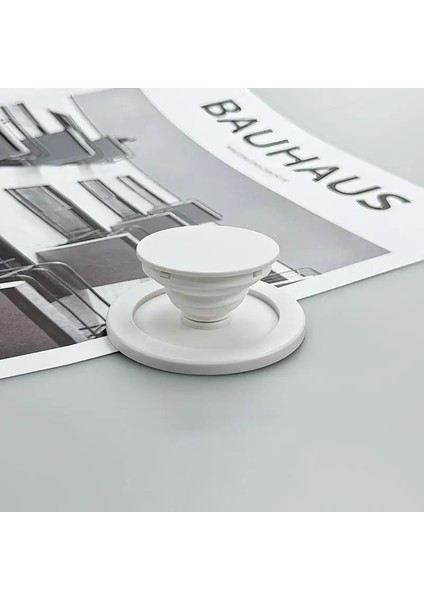 1pc Manyetik Katlanır Cep Telefonu Kavrama Tutucu Emme Hava Yastığı Braketi Cep Telefonu Braketi Taşınabilir Masaüstü Tembel Teleskopik Brakketcolor: Şeffaf Mor (Yurt Dışından)