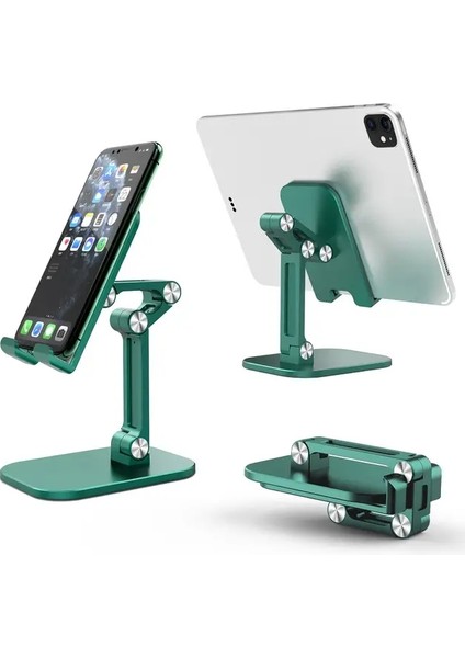 Yeni Ayarlanabilir Masa iphone iPad Pro Tablet Için Cep Telefonu Tutucu Esnek Esnek Masaüstü Destek Hücresi Akıllı Telefon Katlanabilir Stant Rengi: 1 Adet Yeşil (Yurt Dışından)