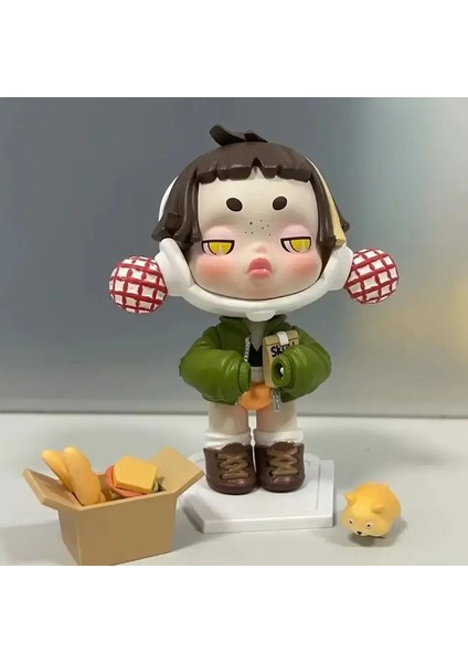 Anime Skulpanda Action Cut Life Bir Oyun Serisi Gibidir Anime Koleksiyon Figürü Modeli Sevimli Kawaii Tasarımcısı Çocuk Doğum Günü Hediye Oyuncak Renk: C (Yurt Dışından)