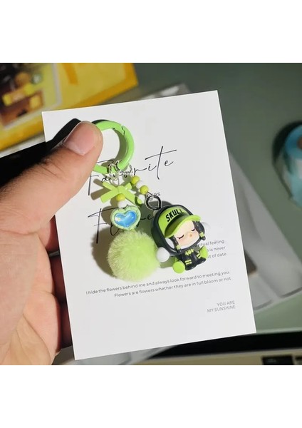 Yeni Kawaii Crybaby Keychain Serisi El Modaya Dönüş Oyuncaklar Sevimli Çocuk Bebek Ev Dekasyonu Kız Arkadaş Doğum Günü Hediye Renk: A (Yurt Dışından)
