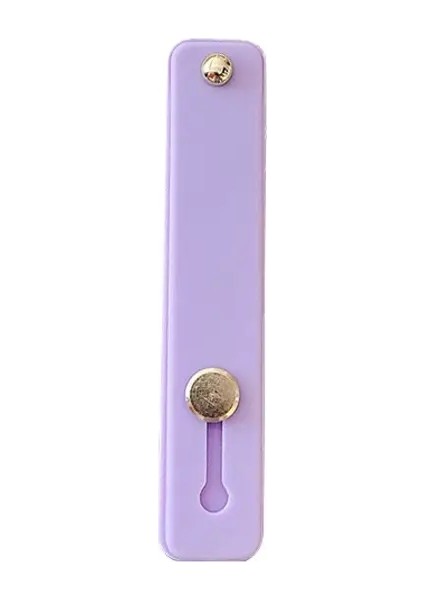 Universal Silikon Bileklik Telefon Tutucu Parmak Yüzüğü Telefon El Bant Braketi Push Pull Pull Pull Happe Telefon Stand Sticker Telefon Tutucu Renk: MOR-027 (Yurt Dışından)