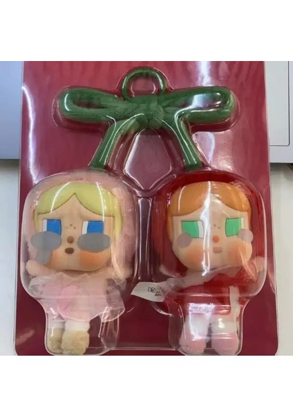 Crybaby For Love Serisi Vinil Yüz Bebek Asma Kart Sevimli Aşk Seni Kiraz Çok Figürler Anahtarlık Kolye Çocuk Oyuncak Hediyesi: Cherry (Yurt Dışından)
