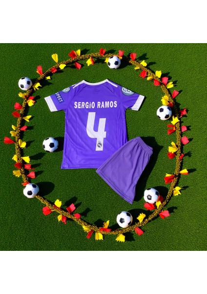 Sergio Ramos Real Madrid Şortluçocukt-Shirthalı Saha Forması fiyatları