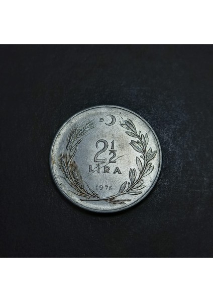 3996368800739CB33C 1976 Akmonital 2½lira Pres Farklı Ççt+ Eski Madeni Para modelleri