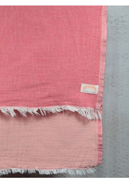 3 Katlı Müslin Bebek Havlusu Kırmızı – %100 Pamuk, 100x100 cm, 0–6 Yaş, Emici ve Yumuşak modelleri