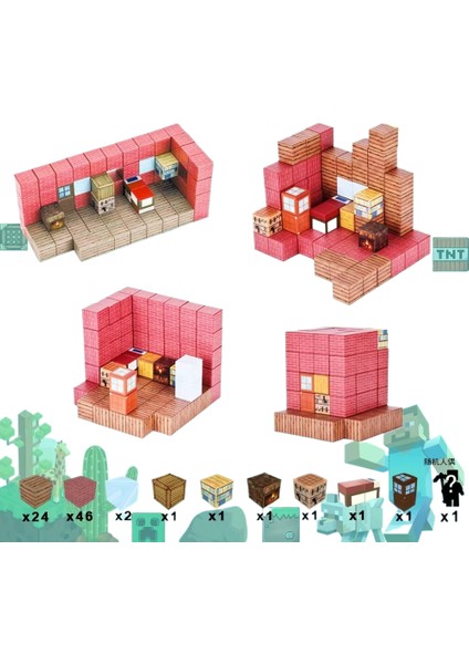 Yapı Taşları Güçlü Manyetik Geometrik Bloklar Güçlü Manyetik Oyuncaklar Puzzle Oyuncaklar 2.0 Manyetik Küp (Yurt Dışından)