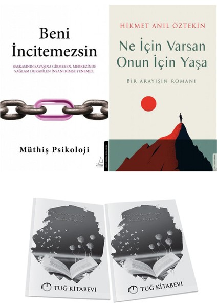 Beni Incitemezsin ve Ne Için Varsan Onun Için Yaşa + Hediyeli