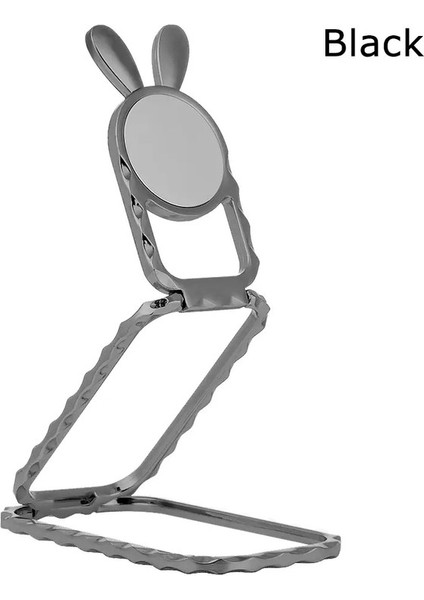 Sıcak 360 Rotasyon Mobil Telefon Katlanabilir Stand Geri Ultra Ince Telefon Yüzük Tutucu Çok Açılı Taşınabilir Masa Metal Parmak Kickstand Renk: Beyaz Ayak (Yurt Dışından)