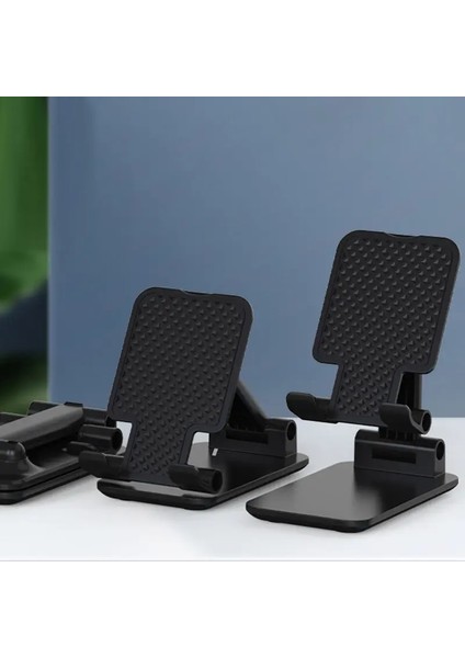 Ipad Için Katlanabilir Cep Telefonu Masaüstü Telefon Standı iPhone Samsung Masa Sahibi Ayarlanabilir Braket Akıllı Telefon Standı Replicatecolor: T9-L Beyaz (Yurt Dışından)