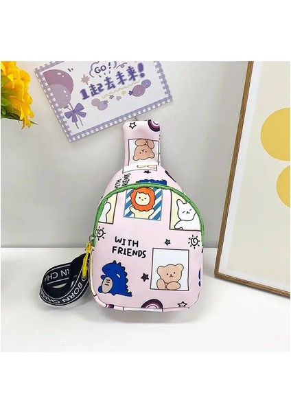 Sıcak Satış Sevimli Karikatür Kedi Çocukları Sırt Çantası Messenger Çanta Para Çantaları Çanta Erkek Kızlar Mini Omuz Çantası Okul Için Bebek Sırt Çantası Renk: Mor (Yurt Dışından)