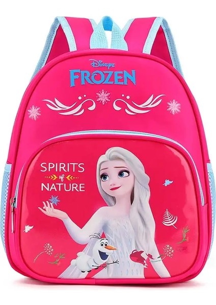 Disney Çocuk Sırt Çantası Kız Karikatür Dondurulmuş Elsa Sofia Prenses Anaokulu Okul Çantası Günlük Dizüstü Dizüstü Çantası Renk: 4 (Yurt Dışından)