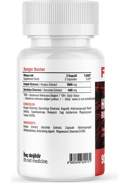 HUNGER BUSTER - 90 Kapsül fiyatları