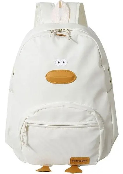Yeni Çizgi Film Ördek Sırt Çantası Tasarımcısı Sevimli Seyahat Çantası Kadın Kolej Öğrencisi Çok Yönlü Kore Edition Kızlar Okul Çantası (Yurt Dışından)