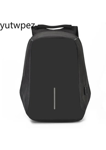 Hırsızlık Anti Backpack Bag 15.6 Inç Dizüstü Bilgisayar Mochila Mochila Erkek Su Geçirmez Back Pack Backbag Büyük Kapasite Okul Sırt Çantası Designeroror: Gri (Yurt Dışından)