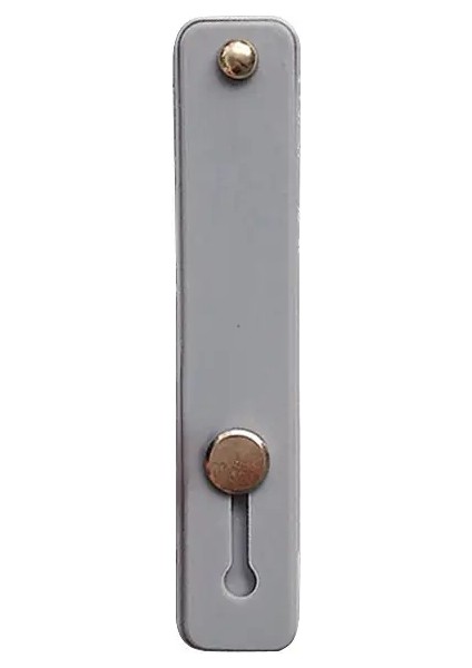Evrensel Silikon Bileklik Telefon Tutucu Parmak Yüzüğü Telefon El Bant Braketi Push Pull Pull Pull Happone Stant Sticker Telefon Tutucu Renk: GRAY-007 (Yurt Dışından)