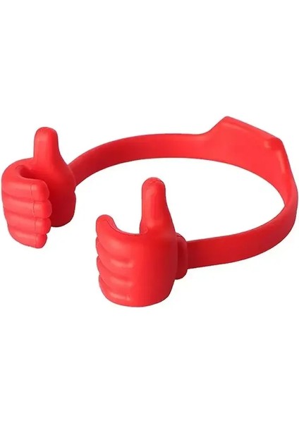 1pc Renkli Başparmak-Up El Modelleme Cep Telefonu Standı Braketi Cep Telefonu Tutucu Montaj Tablet Masası Tutucu iPhone Xiaomi 2025COLOR: Sarı (Yurt Dışından)