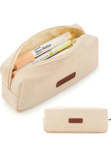 Küçük Kalem Kılıfı Pencil Koşusu Sevimli Estetik Kalem Çantası Organizatörü Okul Malzemeleri Madeni Poza Çantası Kozmetik Bagcolor: Siyah (Yurt Dışından)