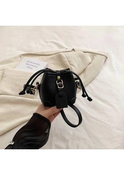 Çocuklar Messenger Çanta Elden Taşınan Anne Çocuk Çantaları Kız Omuz Çantası Katı Kadınlar Çanta Cüzdanı Mochila Bolsa Para Niños 가방 Renk: Gri (Yurt Dışından)