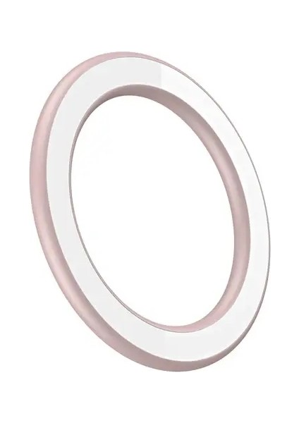 Yuvarlak Manyetik Telefon Tutucu-Çink Alaşımı, Güçlü Mıknatıs, Manyetik Duvar Asılı Cep Telefonu Tutucu, Taşınabilir Usecolor: Pembe (Yurt Dışından)