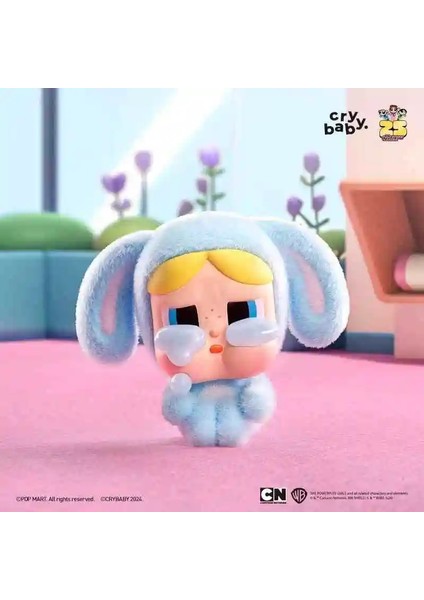 Pop Mart Crybaby x Power Kızlar Serisi Kutu Oyuncaklar Tahmin Tag Kutusu Mistery Caixa Aksiyon Figürü Şaşırtıcı Sevimli Model Renk: Kacık Tavşan (Yurt Dışından)