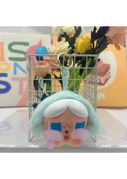 Crybaby Peluş Keychain Kawaii Karikatür Çantası Kolye Masaüstü Süsleme Araba Anahtarlık Hediyesi Erkekler ve Kadınlar Renk: D (Yurt Dışından)