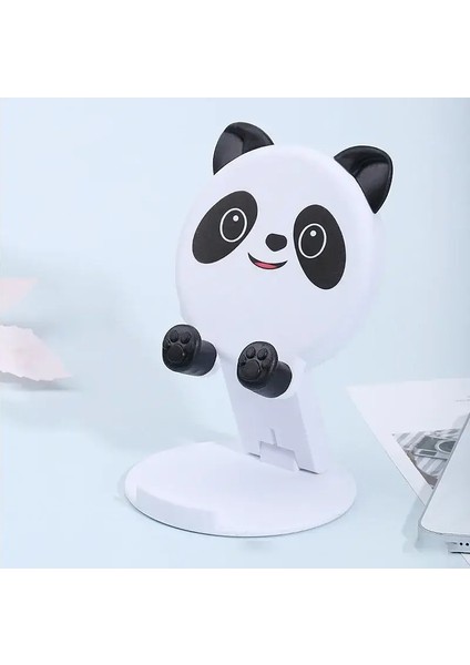 Vikefon Karikatür Taşınabilir Cep Telefon Tutucu Masaüstü Braket Evrensel Katlanabilir Kaldırma Braketi Telefonlar Için Yaratıcı Sevimli Braket Renk: Küçük Panda (Yurt Dışından)