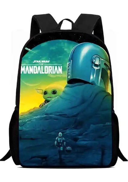 Mochila Okul Sırt Çantası Çocuk Için, Karikatür Yıldız-Savaşlar Kızlar Için Okul Çantaları, Büyük Kapasiteli Çocuk Sırt Çantası Aaged 5-10 Renk: COLOR007/BOYUT: 15 Inç (Yurt Dışından)