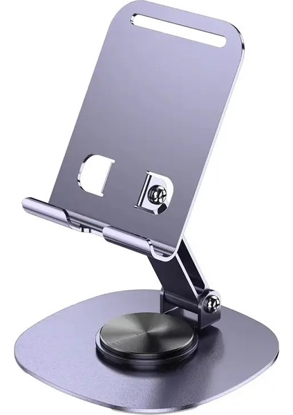 Telefon Tutucu Masası Cep Telefonu Stand Katlanabilir Metal Tablet Tutucu İPHONE16 Ipad Pro Air Ayarlanabilir Evrensel Holdercolor: Mor (Yurt Dışından)