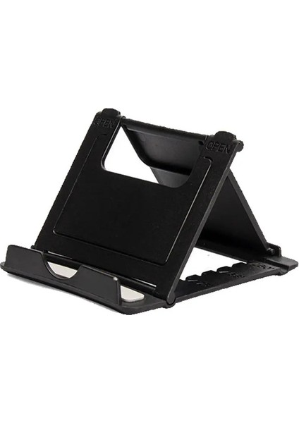 Telefon Tutucu Masası Cep Telefonunuz Için Stand Stand Stand Tipa Braketi Plastik Iphone iPad Tablet Xiaomi Huawei P30COLOR Için Plastik Katlanabilir Destek: Pink-1pcs (Yurt Dışından)