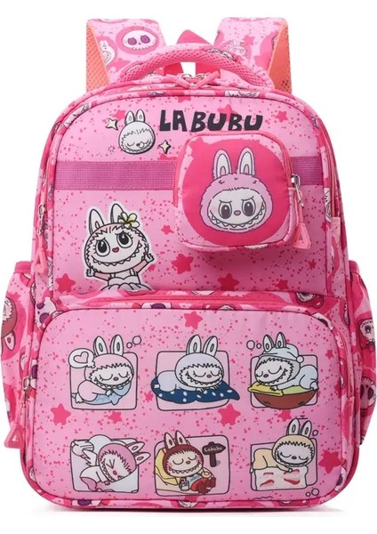 Yeni Büyük Kapasiteli Çanta Çocuklar Sırt Çantası Sevimli Karikatür Ilkokul Çantası Omuz Çantası Yeni Çocuklar Pratik Portatif Backpackcolor: Kırmızı (Yurt Dışından)