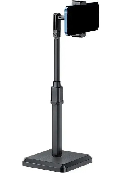 Yaratıcı Cep Telefonu Standı Dikey Stand Masaüstü Stand Yukarıdan Aşağıya Evin Tembel Kişi Teleskopik Artefakt Phonescolor Için: Siyah (Yurt Dışından)