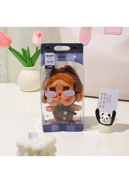 20CM Crybaby Şeffaf Toz Geçirmez Depolama Koruyucu Kapak Yırtılma Fabrikası Crybaby Bebek Çantası Yürüyüş Bebek Çantası Asılı Dekorasyon Renk: G Sadece Kutu/boyut: Bebek Yok (Yurt Dışından)