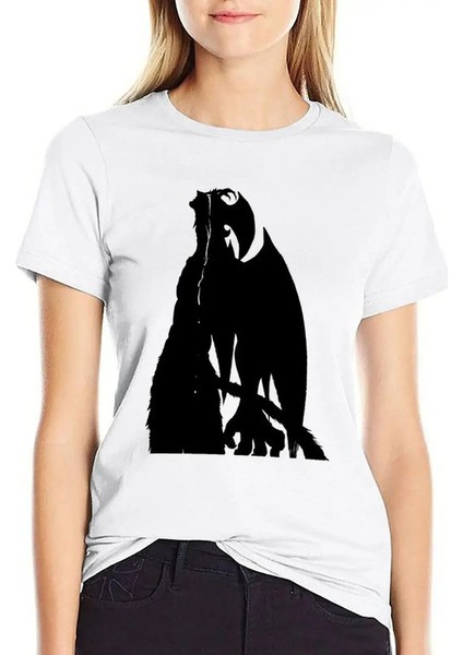 Devilman Crybaby T-Shirt Hızlı Kurutma Kadın Giyim Gömlekleri Grafik Tees Funnys Funnys Womenolor Için Tişörtler: Beyaz/boyut (Abd) (Yurt Dışından)
