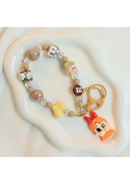 Kawaii Crybaby × Uçan Küçük Polis Macarons Anahtarlık Sırt Çantası Kolye Inspearl Boncuklu Bilezik Aksesuarları Dekorasyon Hediye: 5 (Yurt Dışından)